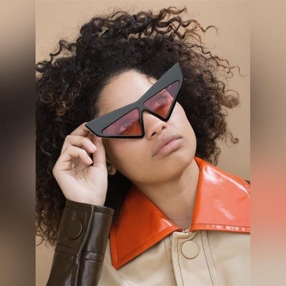 New 💯 Original Gucci Brown Geometric Ladies Sunglasses GG0430S 002 70 - Picture 12 of 16